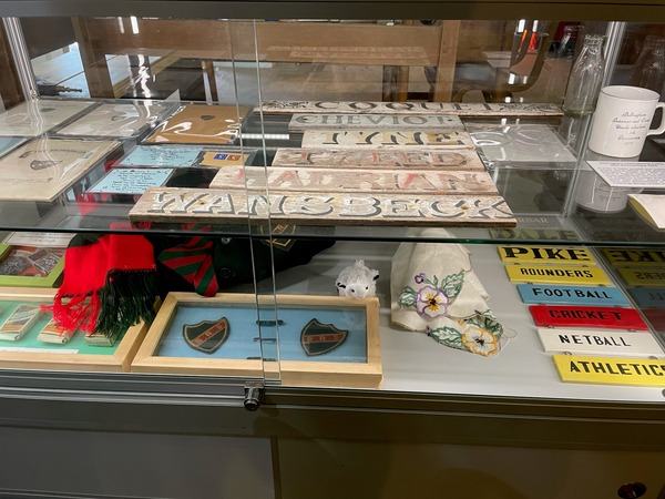 A view of Brownrigg display cabinet